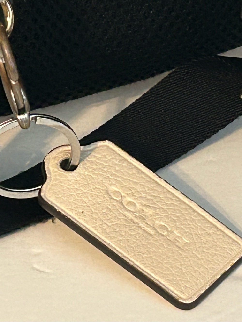 Coach Court Backpack Signature Canvas in Khaki/Chalk - Picture 6 of 6